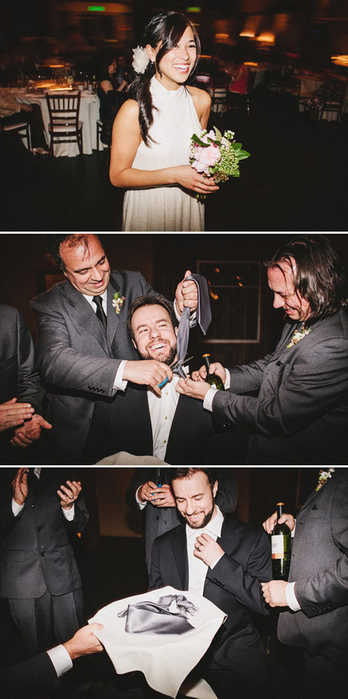 SODO Park Wedding, Photo by Benj Haisch via Junebug Weddings SODO Park Wedding, Photo by Benj Haisch via Junebug Weddings