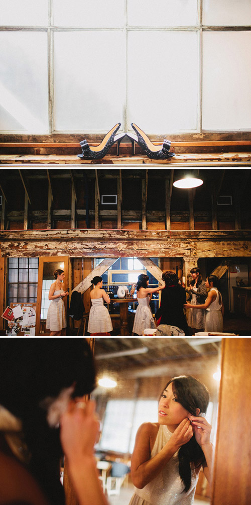 SODO Park Wedding, Photo by Benj Haisch via Junebug Weddings SODO Park Wedding, Photo by Benj Haisch via Junebug Weddings
