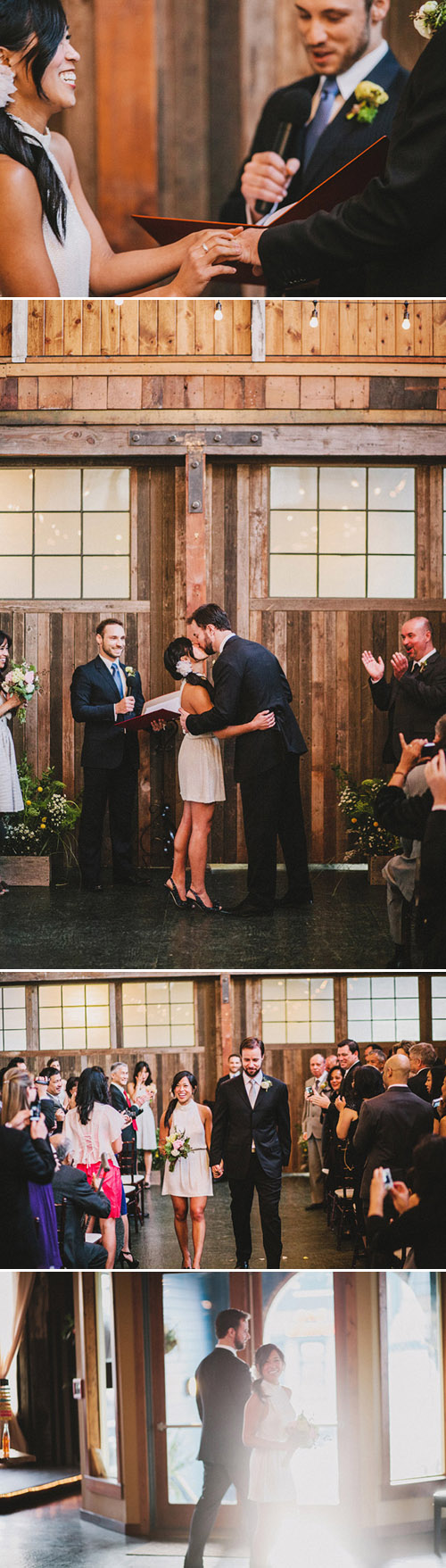 SODO Park Wedding, Photo by Benj Haisch via Junebug Weddings SODO Park Wedding, Photo by Benj Haisch via Junebug Weddings