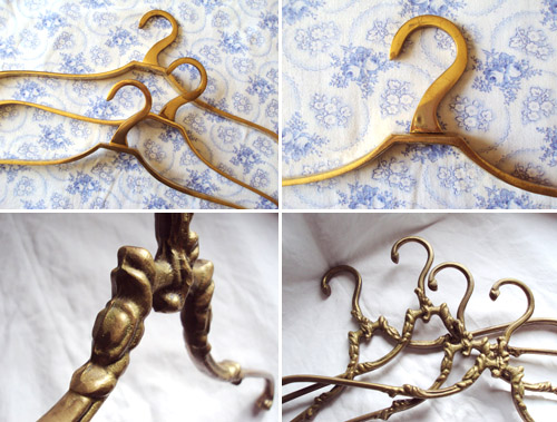 Vintage Wedding Dress Hangers from mamaisonfrancaise on etsy | Junebug Weddings Vintage Wedding Dress Hangers from mamaisonfrancaise on etsy | Junebug Weddings