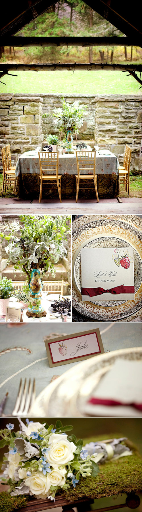Watercolor inspired wedding decor by Momental Designs, photos by Darker Shades of Brown Photography | junebugweddings.com Watercolor inspired wedding decor by Momental Designs, photos by Darker Shades of Brown Photography | junebugweddings.com