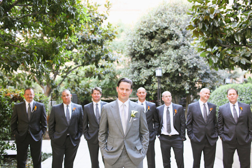 Elegant white, grey, and orange wedding; photos by Adrienne Gunde Photography | junebugweddings.com Elegant white, grey, and orange wedding; photos by Adrienne Gunde Photography | junebugweddings.com