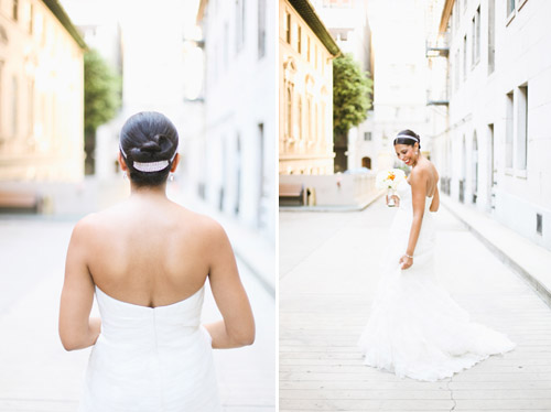 Elegant white, grey, and orange wedding; photos by Adrienne Gunde Photography | junebugweddings.com Elegant white, grey, and orange wedding; photos by Adrienne Gunde Photography | junebugweddings.com