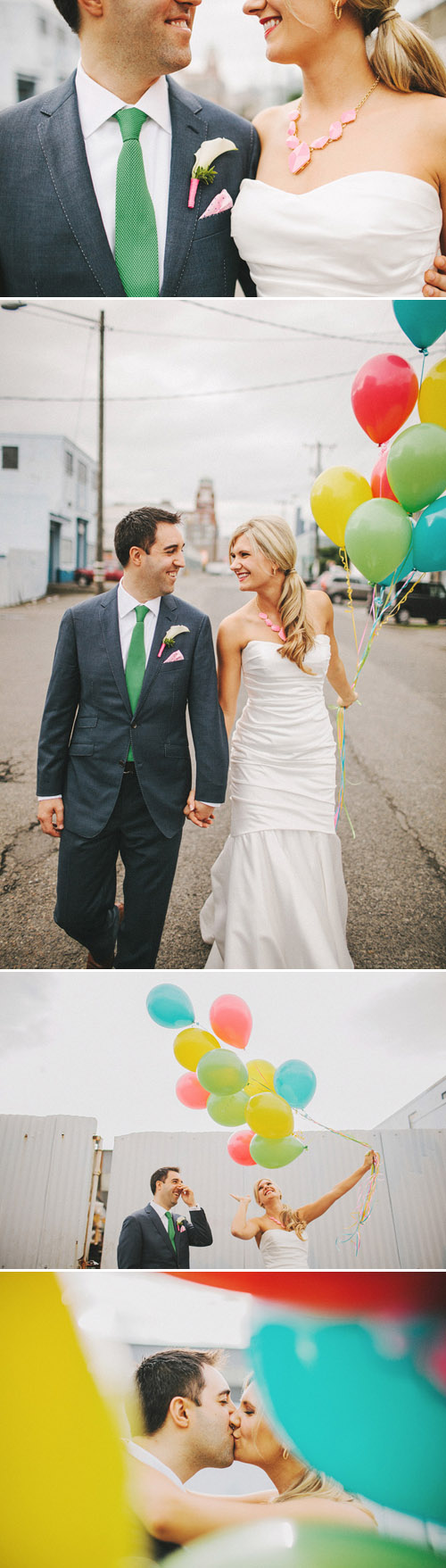 Colorful modern Seattle wedding, photos by Benj Haisch | Junebug Weddings Colorful modern Seattle wedding, photos by Benj Haisch | Junebug Weddings
