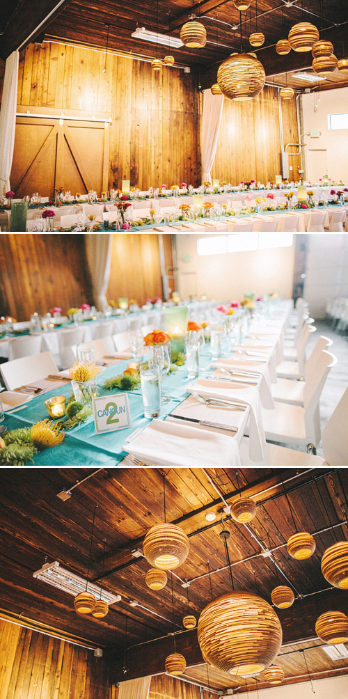 Colorful modern Seattle wedding, photos by Benj Haisch | Junebug Weddings Colorful modern Seattle wedding, photos by Benj Haisch | Junebug Weddings
