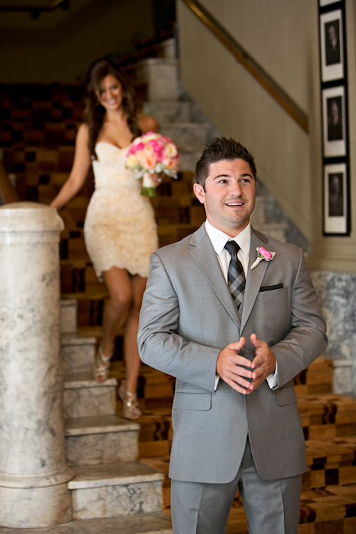 elegant pink and white wedding at the Arctic Club in Seattle with photos by Alante Photography | junebugweddings.com elegant pink and white wedding at the Arctic Club in Seattle with photos by Alante Photography | junebugweddings.com