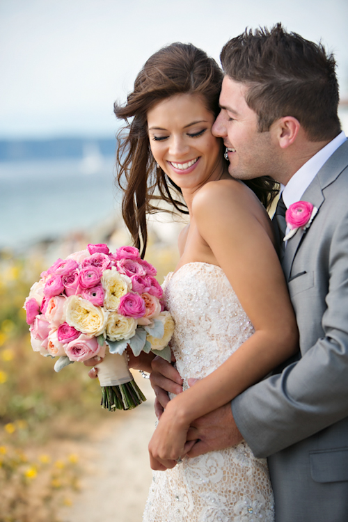 elegant pink and white wedding at the Arctic Club in Seattle with photos by Alante Photography | junebugweddings.com elegant pink and white wedding at the Arctic Club in Seattle with photos by Alante Photography | junebugweddings.com