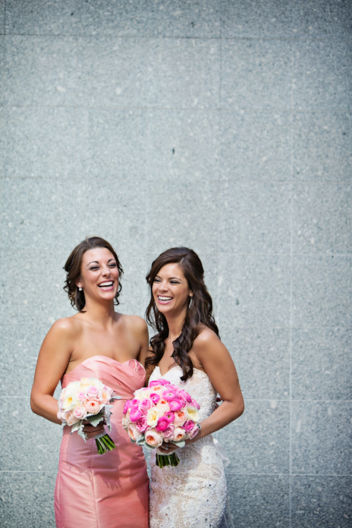 elegant pink and white wedding at the Arctic Club in Seattle with photos by Alante Photography | junebugweddings.com elegant pink and white wedding at the Arctic Club in Seattle with photos by Alante Photography | junebugweddings.com