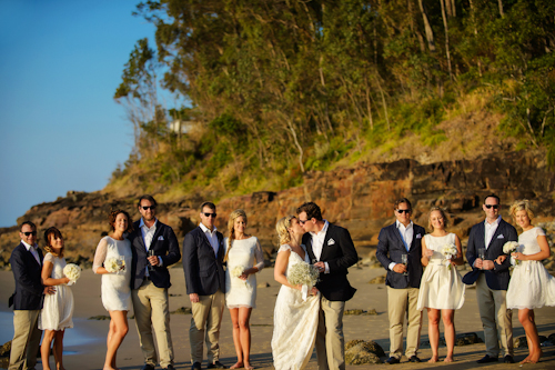 Little Cove, Noosa Australia beach wedding by 37 Frames Photography | junebugweddings.com Little Cove, Noosa Australia beach wedding by 37 Frames Photography | junebugweddings.com