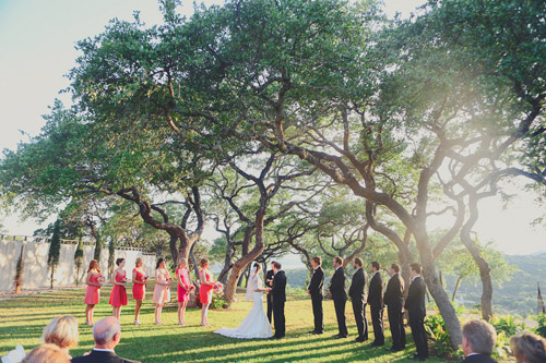 pink, blue and white summer wedding at Hacienda Del Lago, Volente, Texas - photo by Christina Carroll | via junebugweddings.com pink, blue and white summer wedding at Hacienda Del Lago, Volente, Texas - photo by Christina Carroll | via junebugweddings.com