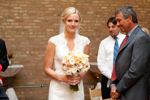 Downtown Chicago wedding at Loft on Lake - photos by Becky Brown Photography | junebugweddings.com Downtown Chicago wedding at Loft on Lake - photos by Becky Brown Photography | junebugweddings.com