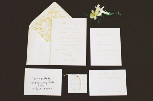 Classic and elegant ivory, blush and gold wedding in Miami, FL - photo by Tina Bass Photography | junebugweddings.com Classic and elegant ivory, blush and gold wedding in Miami, FL - photo by Tina Bass Photography | junebugweddings.com