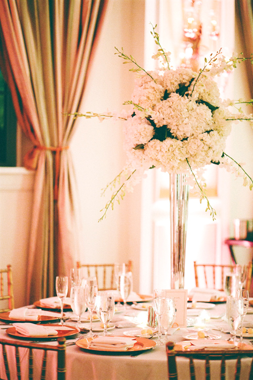 Classic and elegant ivory, blush and gold wedding in Miami, FL - photo by Tina Bass Photography | junebugweddings.com Classic and elegant ivory, blush and gold wedding in Miami, FL - photo by Tina Bass Photography | junebugweddings.com
