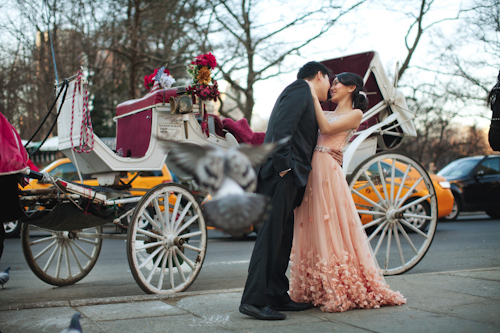 NYC engagement session featuring couture gowns, photos by Jason Groupp Photography | junebugweddings.com NYC engagement session featuring couture gowns, photos by Jason Groupp Photography | junebugweddings.com