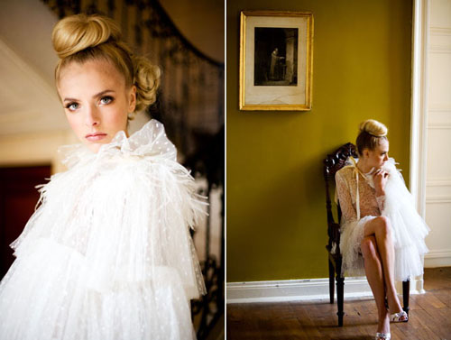 elegant top-knot wedding hairstyle photo by La Vie Photography | junebugweddings.com elegant top-knot wedding hairstyle photo by La Vie Photography | junebugweddings.com