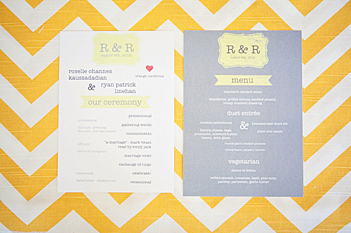 Yellow and white modern decor at Santiago Canyon Estate from April Smith & Co. Photography | junebugweddings.com Yellow and white modern decor at Santiago Canyon Estate from April Smith & Co. Photography | junebugweddings.com