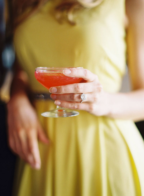 LA cocktail bar engagement photo shoot inspiration - photo by Caroline Tran | via junebugweddings.com LA cocktail bar engagement photo shoot inspiration - photo by Caroline Tran | via junebugweddings.com