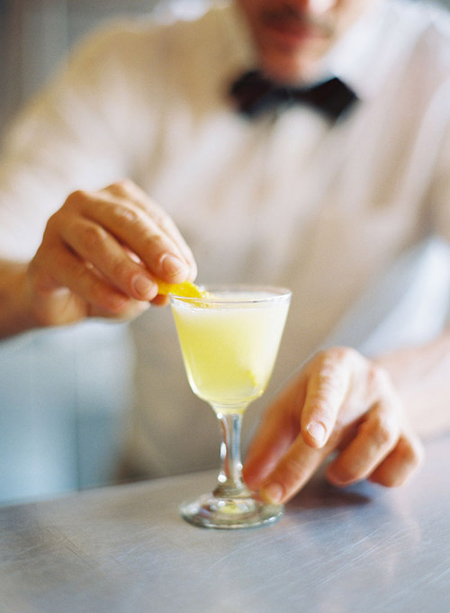 LA cocktail bar engagement photo shoot inspiration - photo by Caroline Tran | via junebugweddings.com LA cocktail bar engagement photo shoot inspiration - photo by Caroline Tran | via junebugweddings.com