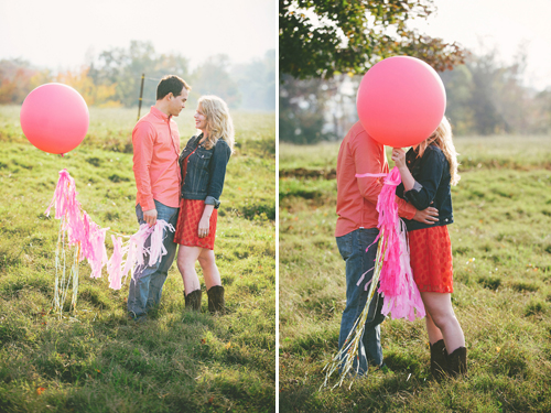Valentine's theme engagement shoot from Jessie Holloway Photography | junebugweddings.com Valentine's theme engagement shoot from Jessie Holloway Photography| junebugweddings.com