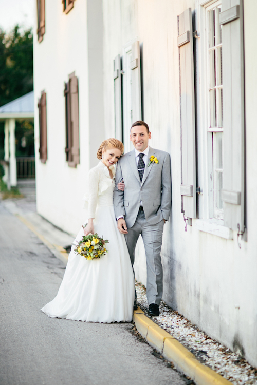 yellow and gray wedding in St. Augustine, Florida, photos by Brooke Images | junebugweddings.com yellow and gray wedding in St. Augustine, Florida, photos by Brooke Images | junebugweddings.com