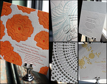 high quality letterpress wedding invitations by Bella Figura high quality letterpress wedding invitations by Bella Figura