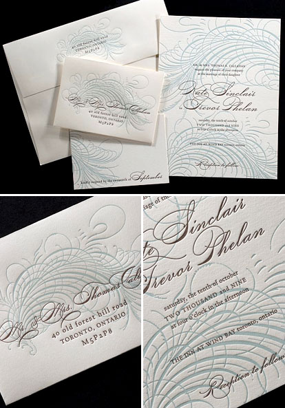 Guild- vintage inspired letterpress wedding invitations by Bella Figura Guild- vintage inspired letterpress wedding invitations by Bella Figura