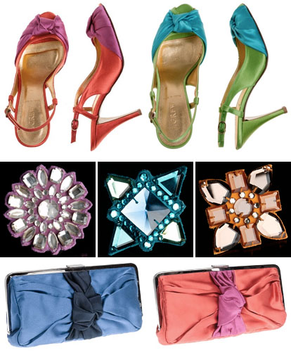 colorful bridal accessories from JCrew.com colorful bridal accessories from JCrew.com