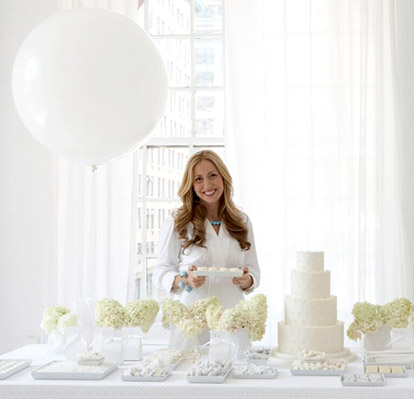 Amy Atlas, the queen of beautifully designed and delicious wedding dessert tables, image via AmyAtlas.com Amy Atlas, the queen of beautifully designed and delicious wedding dessert tables, image via AmyAtlas.com