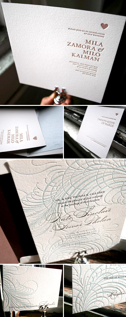 eco-friendly letterpress wedding invitation sample sale from Bella Figura, benefitting American Forests eco-friendly letterpress wedding invitation sample sale from Bella Figura, benefitting American Forests
