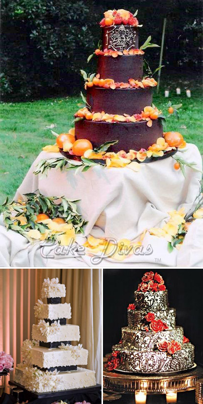 Wedding cakes by The Cake Divas, Images via The Cake Divas and the Cake Lava blog Wedding cakes by The Cake Divas, Images via The Cake Divas and the Cake Lava blog