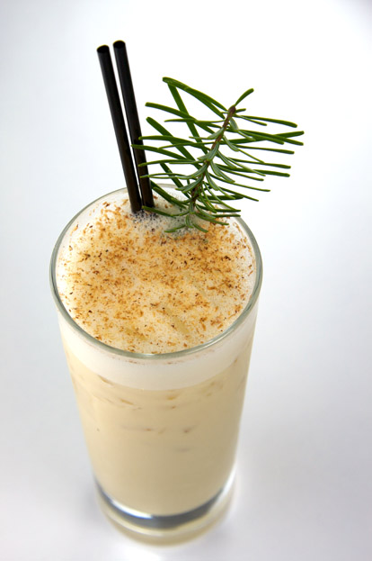 Highland Egg Nog cocktail from James MacWilliams of Canlis Restaurant, image by Brian Canlis Highland Egg Nog cocktail from James MacWilliams of Canlis Restaurant, image by Brian Canlis
