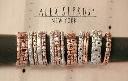 Alex Sepkus bridal jewelry trunk show at Fox's Gem Shop, Seattle Alex Sepkus bridal jewelry trunk show at Fox's Gem Shop, Seattle