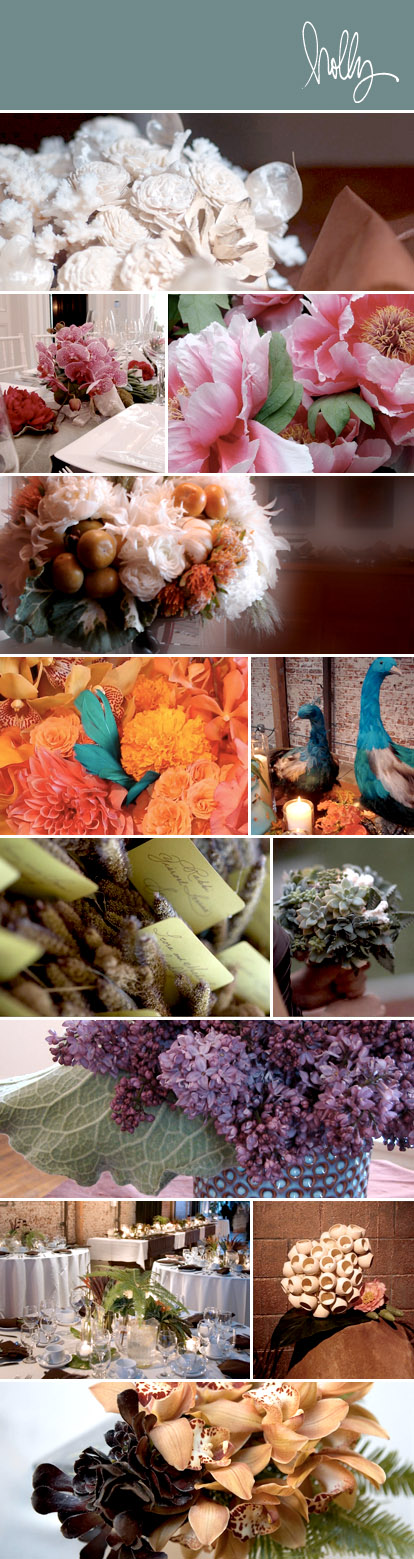 Creative wedding floral design by Hollyflora Creative wedding floral design by Hollyflora