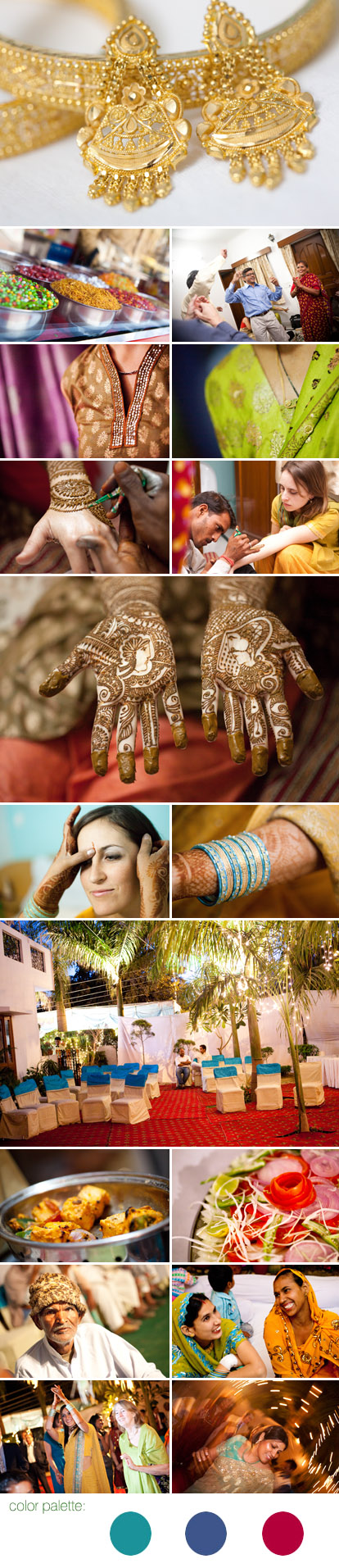 Traditional Norhtern Indian wedding cermonies, red, teal and peacock blue wedding color palette, images by Jihan Abdalla Traditional Norhtern Indian wedding cermonies, red, teal and peacock blue wedding color palette, images by Jihan Abdalla