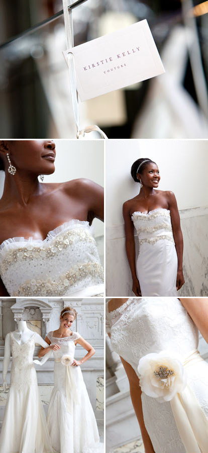 Kirstie Kelly Couture wedding gowns, images by Junebug Weddings Kirstie Kelly Couture wedding gowns, images by Junebug Weddings