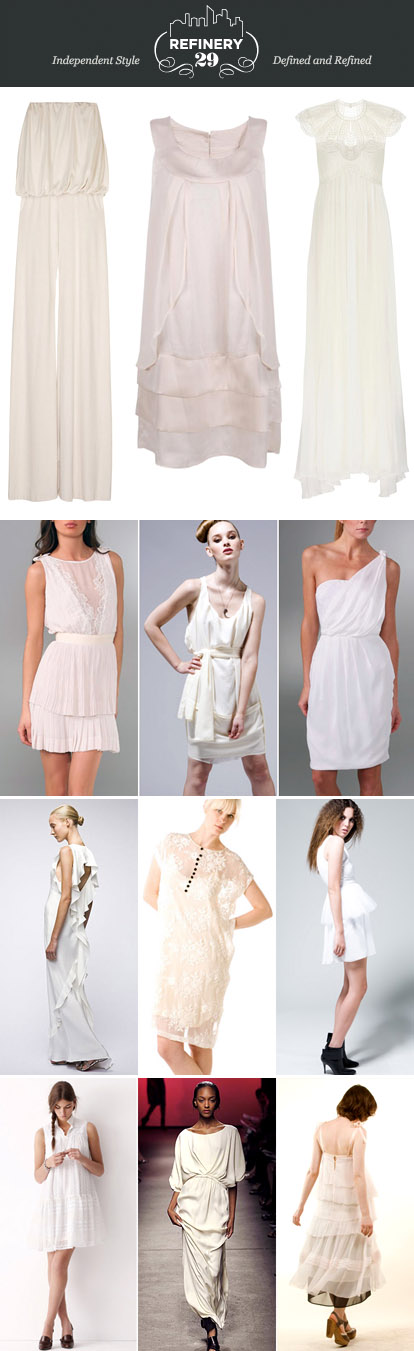 Alternative wedding dress picks from Refinery 29 Alternative wedding dress picks from Refinery 29