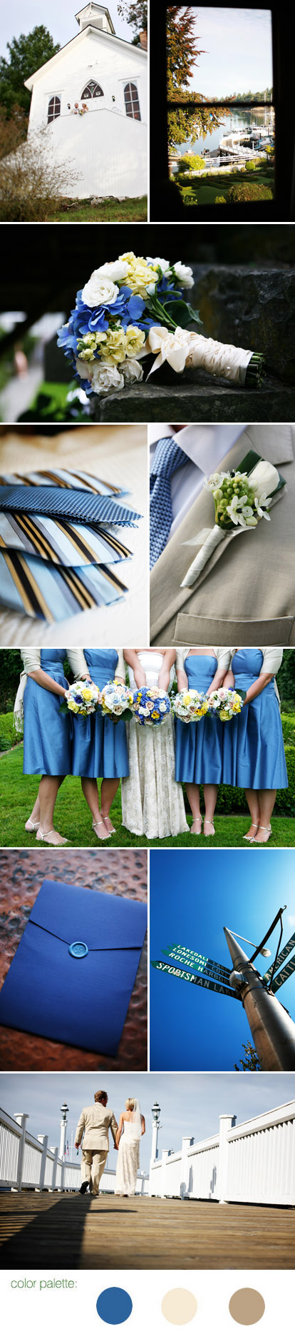 Casual Pacific Northwest San Juan Island wedding , blue, cream and khaki wedding colr palette, images by Riso Studio Casual Pacific Northwest San Juan Island wedding , blue, cream and khaki wedding colr palette, images by Riso Studio
