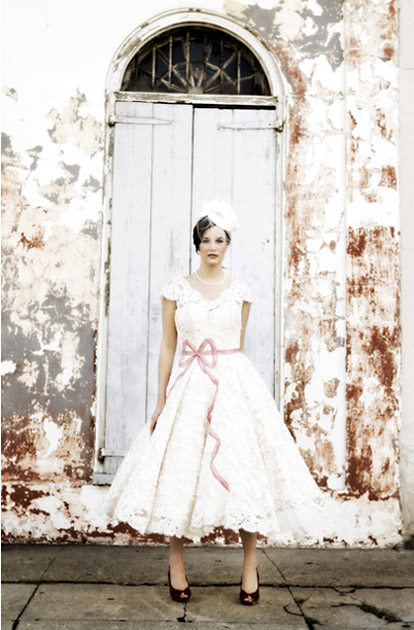 Image by Victor Sizemore, vintage inspired Josephine wedding dress from Stephanie James Couture Image by Victor Sizemore, vintage inspired Josephine wedding dress from Stephanie James Couture