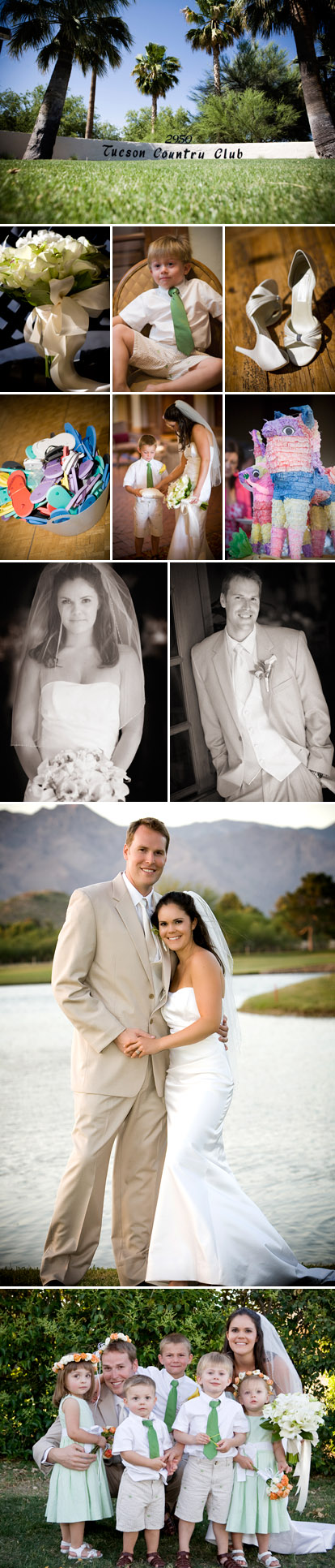 Tuscan, Arizona outdoor wedding ceremony at the Tuscan Country Club, images by Roberto Valenzuela Photography Tuscan, Arizona outdoor wedding ceremony at the Tuscan Country Club, images by Roberto Valenzuela Photography