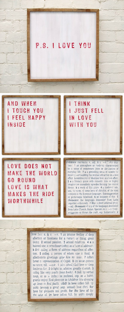 limited edition vintage love prints from Coulson Macleod limited edition vintage love prints from Coulson Macleod