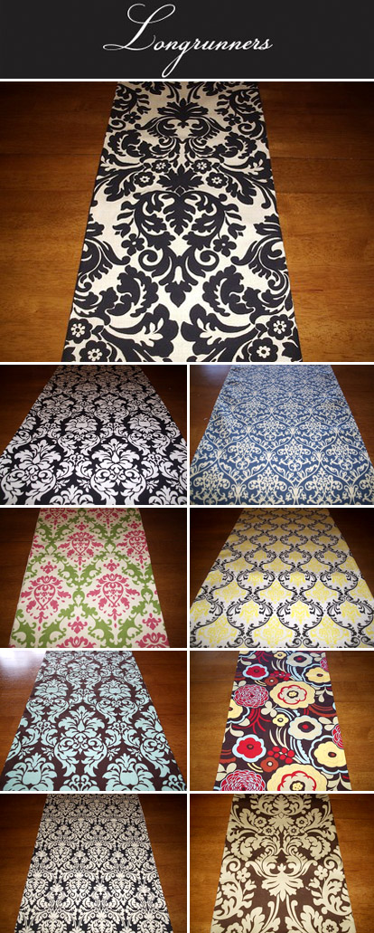 Damask and graphic pattern wedding table runners, black and white, tiffany blue and mocha, yellow, black and white wedding decor Damask and graphic pattern wedding table runners, black and white, tiffany blue and mocha, yellow, black and white wedding decor