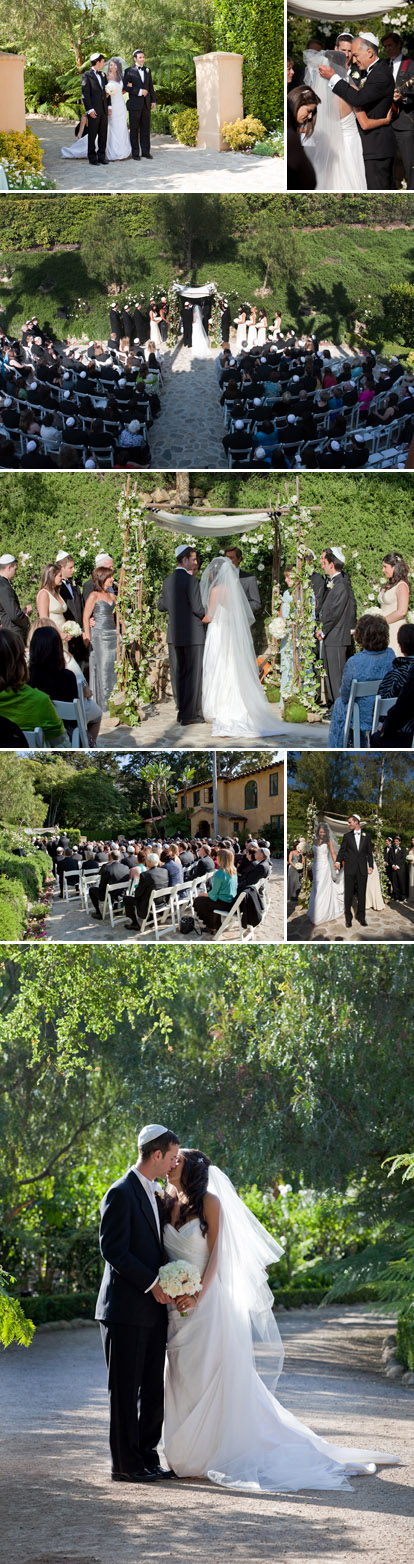 Elegant white, ivory and champagne Santa Barbara traditional Jewish wedding ceremony, images by Melissa Musgrove Photography Elegant white, ivory and champagne Santa Barbara traditional Jewish wedding ceremony, images by Melissa Musgrove Photography