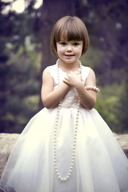 Darling little flower girl wearing pearls, image by Boutwell Studio Darling little flower girl wearing pearls, image by Boutwell Studio