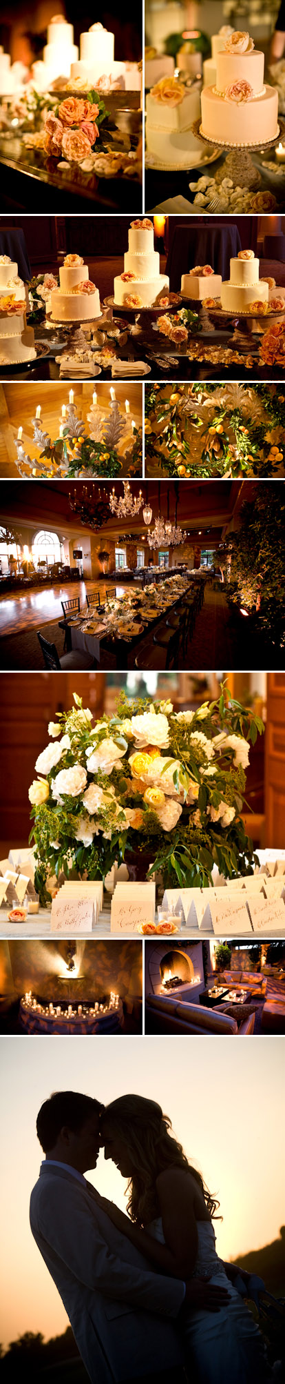 Rustic, vintage, romantic wedding reception decor in teal, peach and metallic rose gold at The Resort at Pelican Hill, images by Jay Lawrence Goldman Rustic, vintage, romantic wedding reception decor in teal, peach and metallic rose gold at The Resort at Pelican Hill, images by Jay Lawrence Goldman
