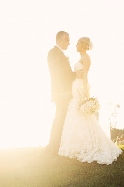 Romantic outdoor Santa Barbara, California real wedding, wedding gown by Monique Lhuillier, photographed by Boutwell Studio Romantic outdoor Santa Barbara, California real wedding, wedding gown by Monique Lhuillier, photographed by Boutwell Studio