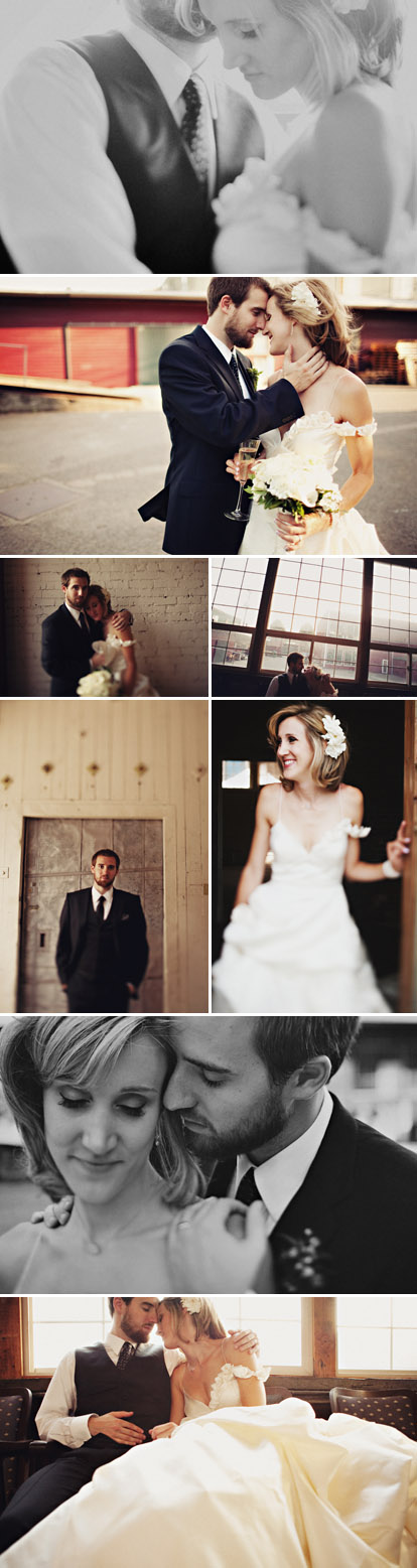Creative, romantic, urban Seattle real wedding at Sodo Park by Herban Feast, blue, white and green wedding color palette, images by Sean Flanigan Creative, romantic, urban Seattle real wedding at Sodo Park by Herban Feast, blue, white and green wedding color palette, images by Sean Flanigan