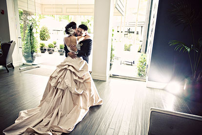 The bride and groom's first look, seeing eachother before the wedding, image by Amelia Lyon Photography The bride and groom's first look, seeing eachother before the wedding, image by Amelia Lyon Photography