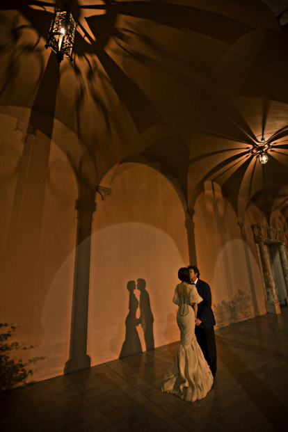 Romantic wedding couple shadow portrait by Bambi Cantrell Romantic wedding couple shadow portrait by Bambi Cantrell