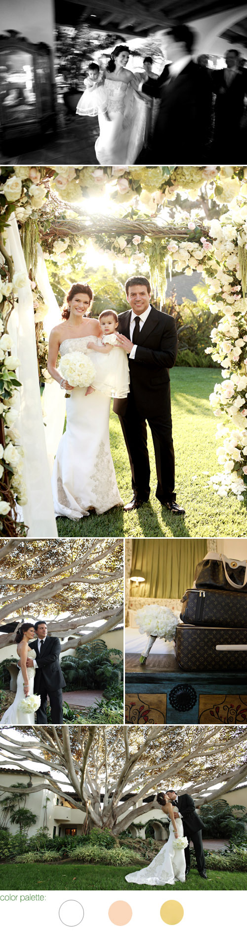 Stylish Santa Barbara real wedding at The Four Seasons Biltmore - Angelique and Michael Deluca - The Social Network movie producer - images by Joan Allen Weddings Stylish Santa Barbara real wedding at The Four Seasons Biltmore - Angelique and Michael Deluca - The Social Network movie producer - images by Joan Allen Weddings
