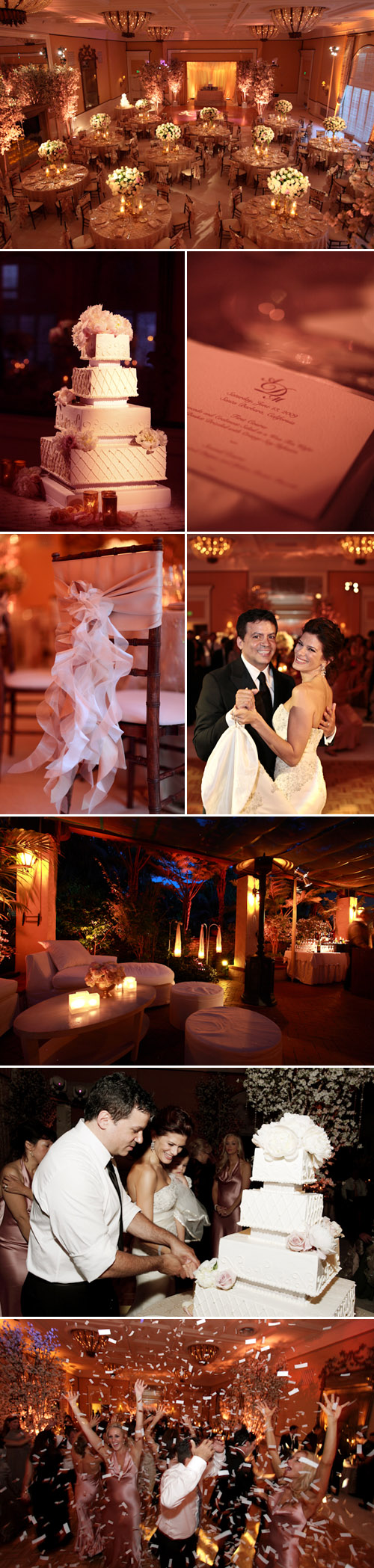 Stylish Santa Barbara real wedding at The Four Seasons Biltmore - Angelique and Michael Deluca - The Social Network movie producer - images by Joan Allen Weddings Stylish Santa Barbara real wedding at The Four Seasons Biltmore - Angelique and Michael Deluca - The Social Network movie producer - images by Joan Allen Weddings